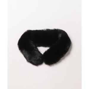 ストール マフラー エコファーミニティペット レディース