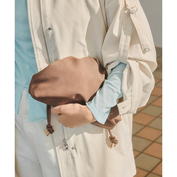 クラッチバッグ パーティーバッグ 「追加4」SLOBE 3WAY スムース巾着バッグ レディース