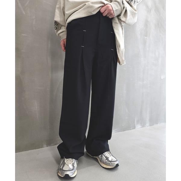 ワイドパンツ スラックス ルーズシルエット ワイドスラックス WO25W4PT01「WB ORIGI...