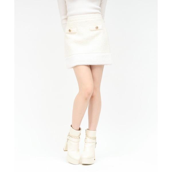 スカート ヘムファータイトミニスカート