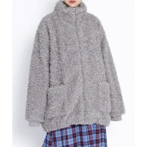 ブルゾン アウター もこもこプードルブルゾン レディース メンズ