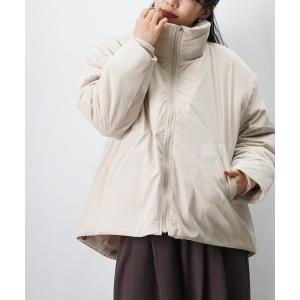 ブルゾン アウター LC/LLL 中綿ショートボリュームブルゾン レディース