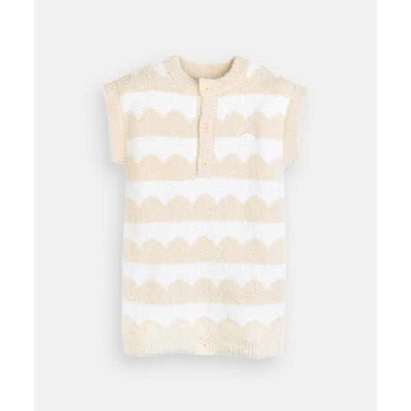 スリーパー 雲柄タクテルニットロング丈スリーパー