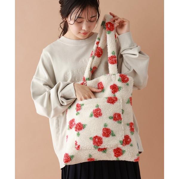 トートバッグ ボアトートバッグ「tiny tiny(ティニーティニー)」 レディース