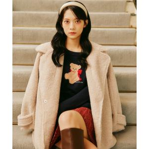 コート アウター くるくるボアコート レディース