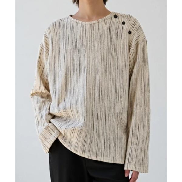 tシャツ A'GEM/9 × .kom 「BENUSTA/ベヌスタ」 Metallic Pleate...