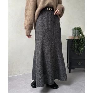 スカート ツイードマーメイドスカート