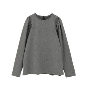 ブラウス シャツ シャーリングパフブラウス レディース