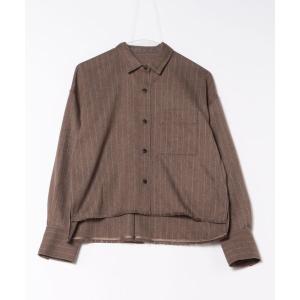 ブラウス シャツ クロップドシャツ レディース