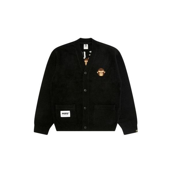 カーディガン AAPER ”ALDO ＆ BRAVO” KNIT CARDIGAN メンズ