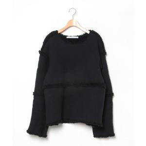 「JOHN LAWRENCE SULLIVAN」 スウェットカットソー 46 ブラック メンズ