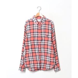 「coen」 長袖シャツ X-LARGE レッド メンズ