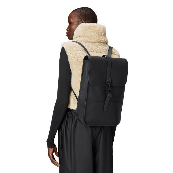 「RAINS」 リュック F ブラック メンズ