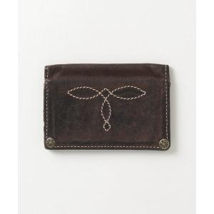「BUTTERO」 カードケース - ブラウン レディース