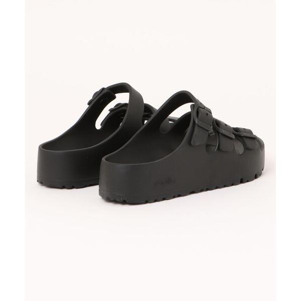 「BIRKENSTOCK」 フラットサンダル 38 ブラック レディース