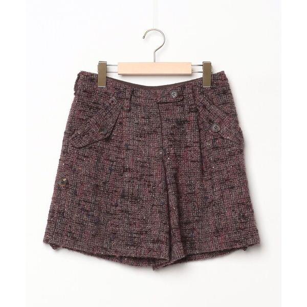 「BEATING HEART」 ハーフパンツ 1 ブラウン レディース