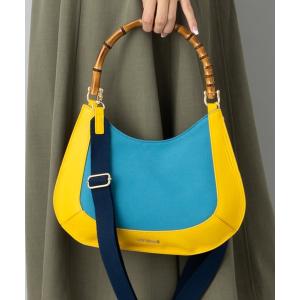 「Guy Laroche」 2WAYバッグ FREE イエロー レディース