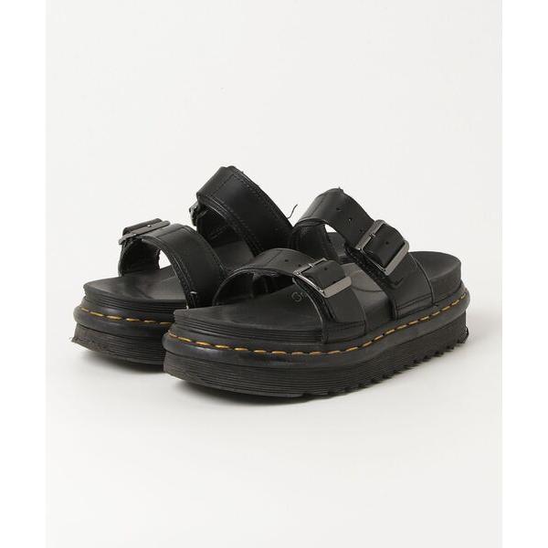 「Dr. Martens」 フラットサンダル 3 ブラック レディース