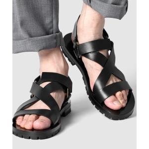 「LANVIN collection」 サンダル 41 ブラック メンズ