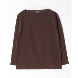 「SAINT JAMES」 長袖カットソー 36 ブラウン レディース