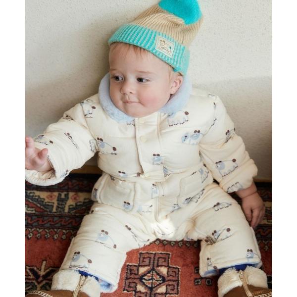 カバーオール アウター ビックベアパデットカバーオール キッズ 子供服 男の子 女の子