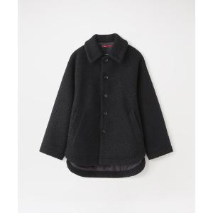 ステンカラーコート コート 「UNISEX」ブラッシュドループボアブルゾン メンズ レディース