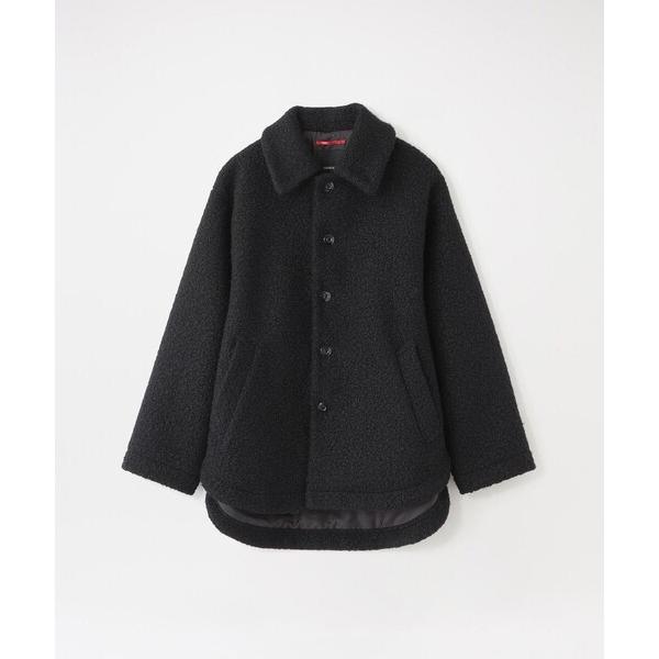 ステンカラーコート コート 「UNISEX」ブラッシュドループボアブルゾン メンズ レディース