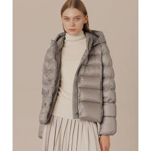 ダウンコート ダウンジャケット 「Precious12月号」ナイロンタフタダウンコート レディース