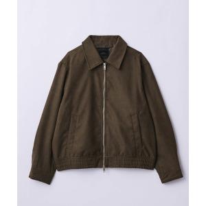 ブルゾン アウター 「SLICK/スリック」Synthetic Suede Zip Jacket/シンセティックスウェードジップジャケット / ショー