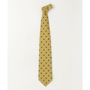 「MOSCHINO」 ネクタイ - イエロー メンズ