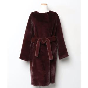 「CASA FLINE」 コート FREE パープル レディース