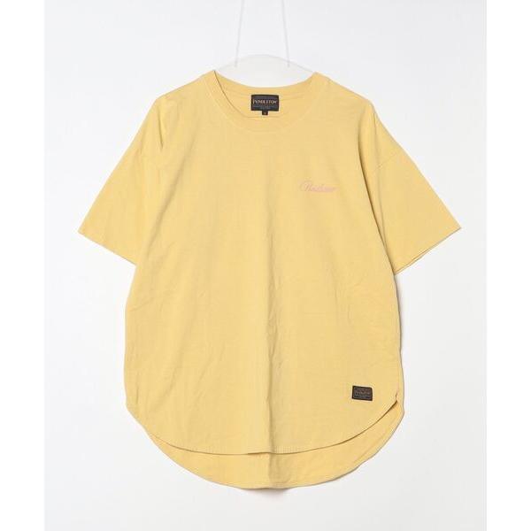 「PENDLETON」 ワンポイント半袖Tシャツ M イエロー メンズ