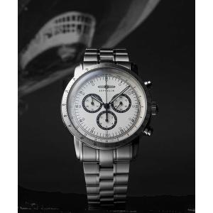 「ZEPPELIN」 アナログ腕時計 FREE アイボリー メンズ