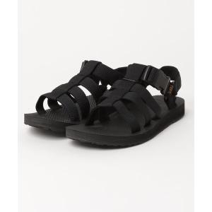 「Teva」 フラットサンダル 23cm ブラック レディース