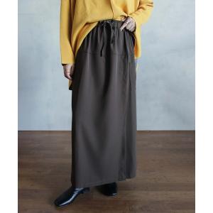 パンツ スカート風イージーパンツ レディース