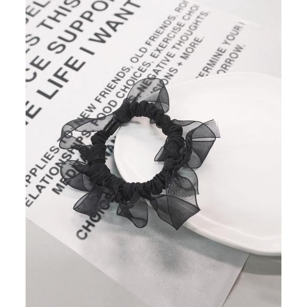 ヘアゴム 「446670」シアーリボンデザインゴム(RZ)