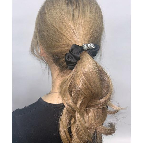 シュシュ 「456748」ビジュー付きシュシュ（RZ）