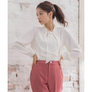 「QUEENS COURT」 長袖ブラウス M ホワイト レディース