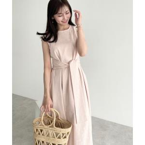 「HALUHIROINE」 ノースリーブワンピース FREE ピンク レディース