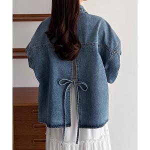 デニムジャケット gジャン オーバーサイズデニムジャケット レディース