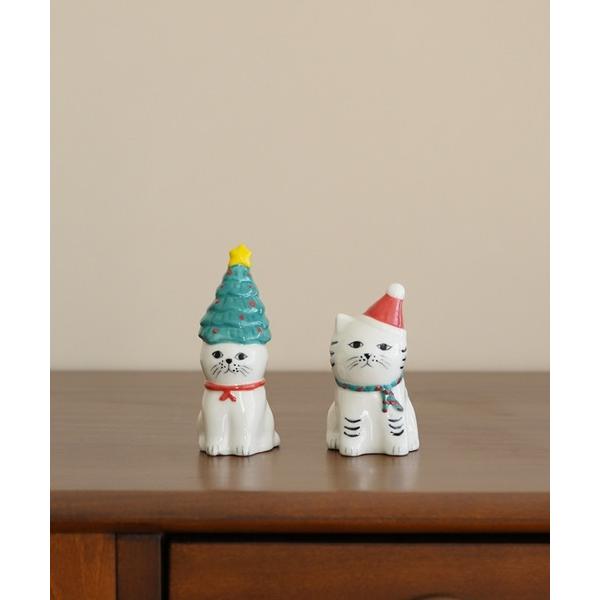 インテリア ねこのクリスマス