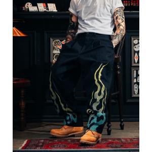 ワイドパンツ パンツ Dickies/ディッキーズ MS X INS  FIRE  PRINT PT ロンパン 81560600 メンズ