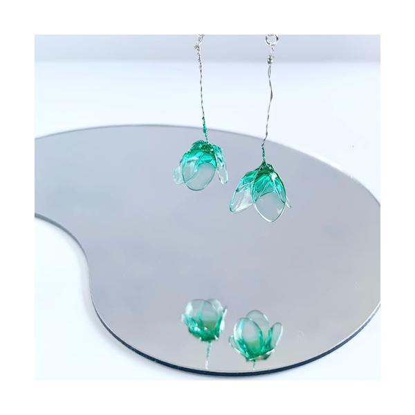 イヤリング 「TOMEI LAB」ディップアート おはな ミニ イヤリング(MA) レディース