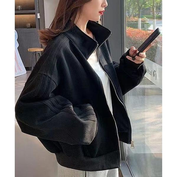 ブルゾン アウター ショートブルゾン レディース