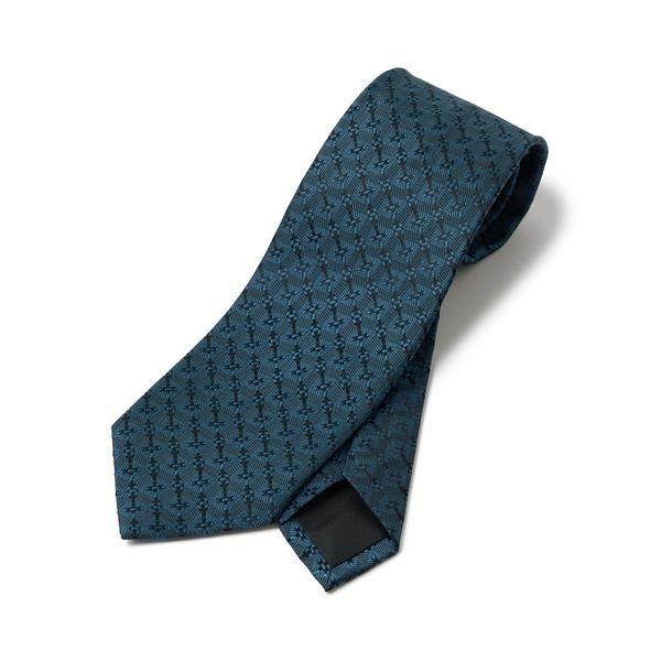 ネクタイ 「TIE YOUR TIE/タイユアタイ」ジオメトリック柄ネクタイ