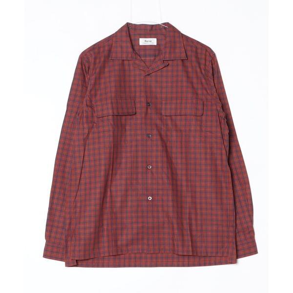 シャツ 「KS」「Riprap/リップラップ」SEMI-OPEN COLLAR SH L/S (PL...