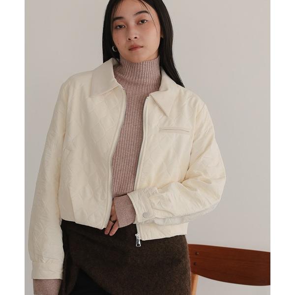 ブルゾン アウター ショート丈 キルティング ブルゾン レディース