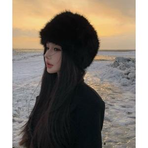 Loco Ocean（ロコオーシャン） 帽子 ハット ふわふわファーロシア帽