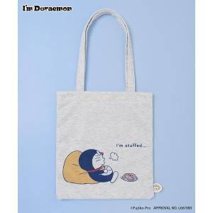 トートバッグ I’M DORAEMON/スウェットトートバッグ レディース