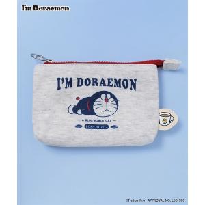 ポーチ I’M DORAEMON/スウェットポーチ レディース